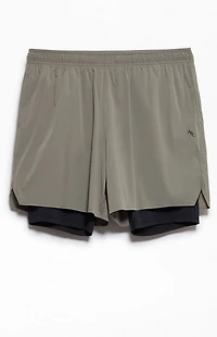 A.R.C. Active Gray Standard 2-In-1 Shorts