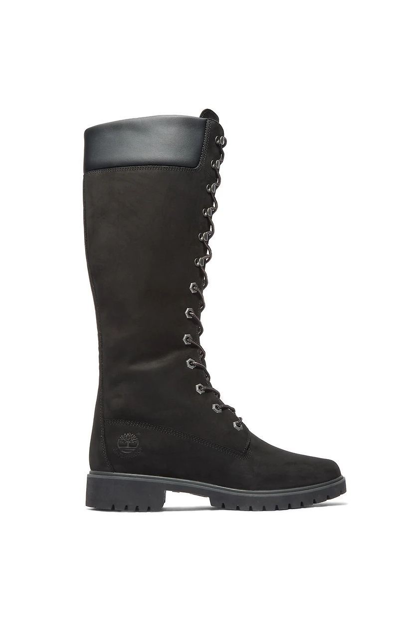 Timberland Women's Black Premium 14inch Lace-Up Waterproof Boots