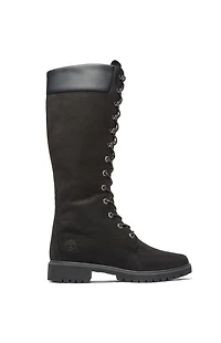 Timberland Women's Black Premium 14inch Lace-Up Waterproof Boots