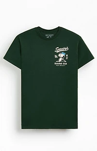 Riot Society Snoopy Baseball Showtime T-Shirt