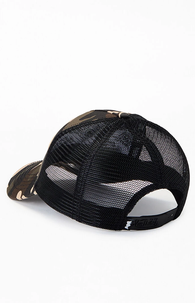 Von Dutch Camo Trucker Hat