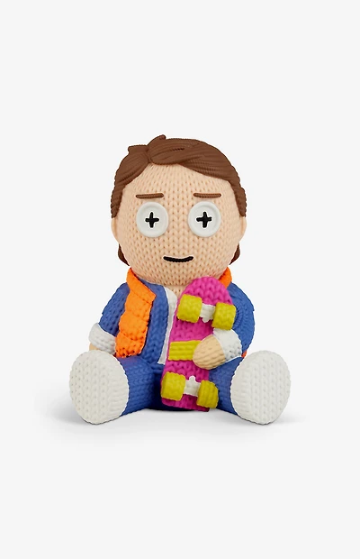 Back to the Future Glow In The Dark Marty McFly 152 Knit Series Vinyl Figure