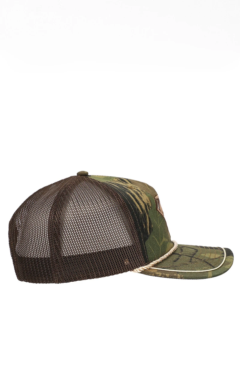 Superman Embroidered Logo Trucker Hat