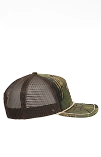 Superman Embroidered Logo Trucker Hat