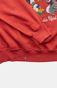 PS VINTAGE 80s Santa Official Helper Crew Neck Sweatshirt