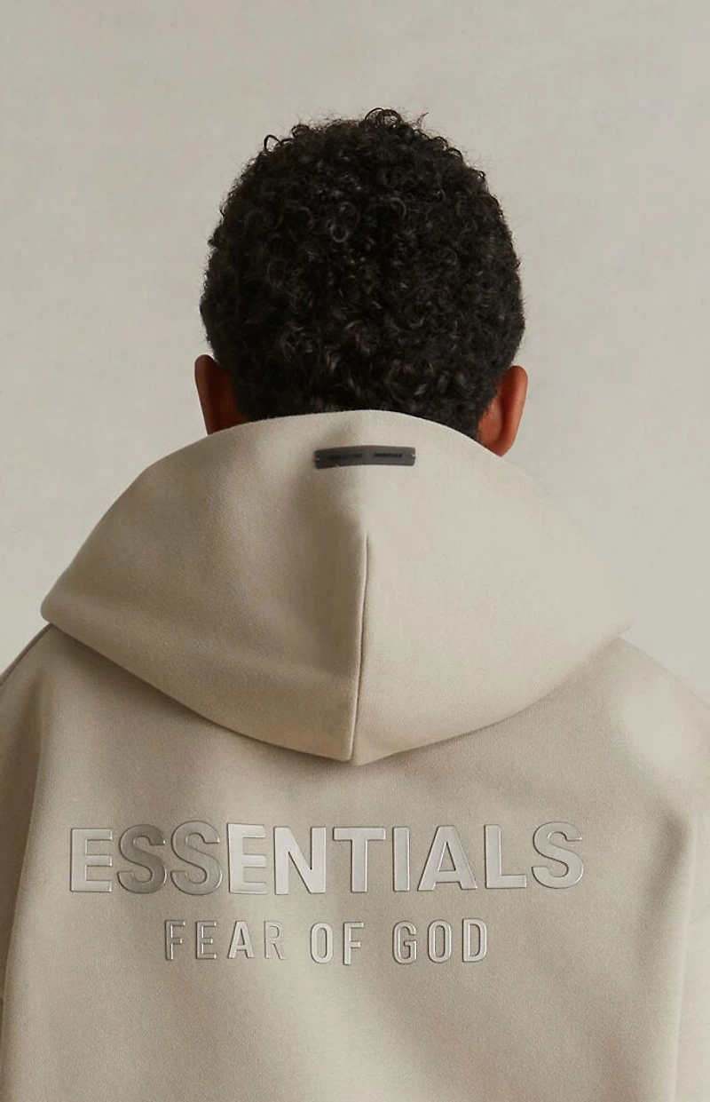 Fear of God ESSENTIALS Kids Timber Full Zip Fleece Hoodie