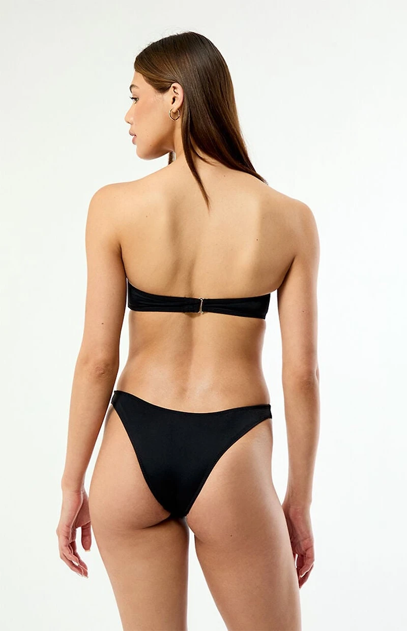 Pacsun Black Jessie Low Rise Cheeky Bikini Bottom