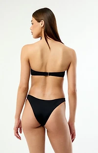 Pacsun Black Jessie Low Rise Cheeky Bikini Bottom