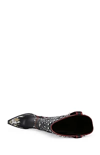 AZALEA WANG Women's Hyperion Black Cat Western Boots