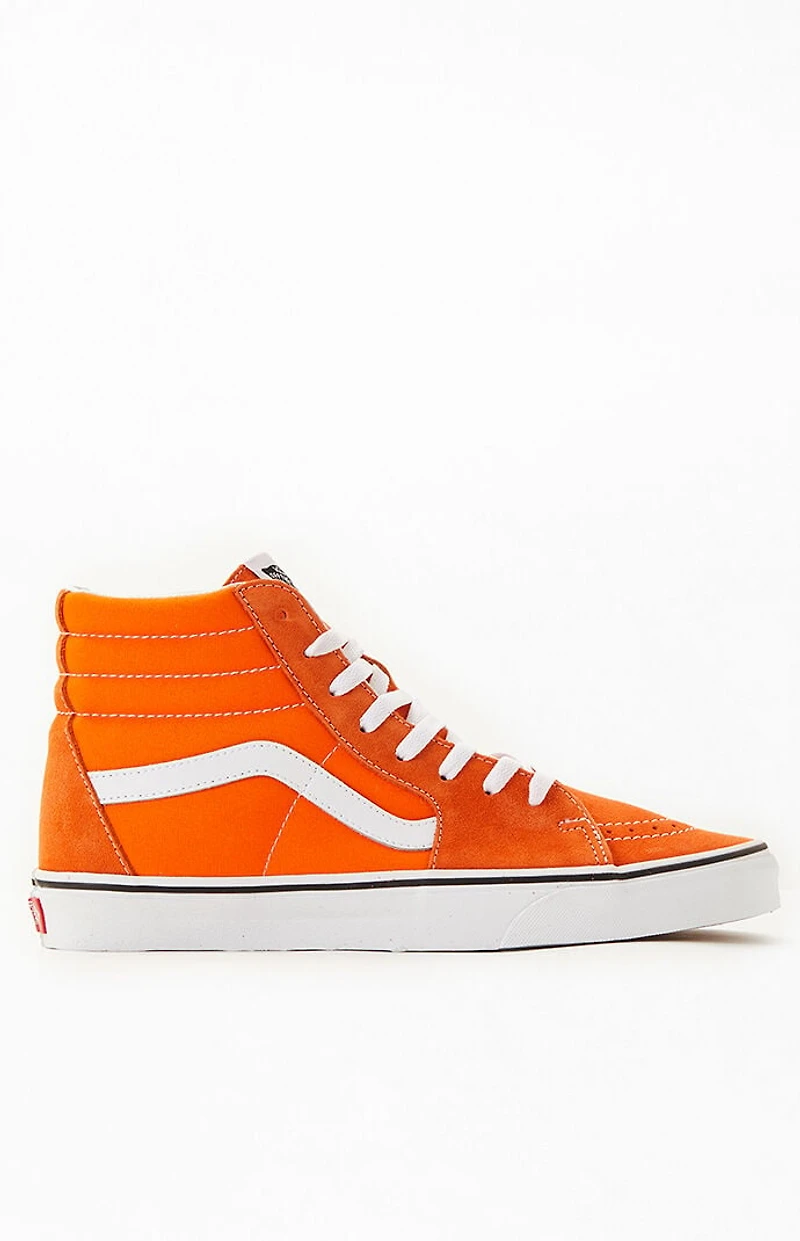 Vans Sk8-Hi Canvas Orange Shoes