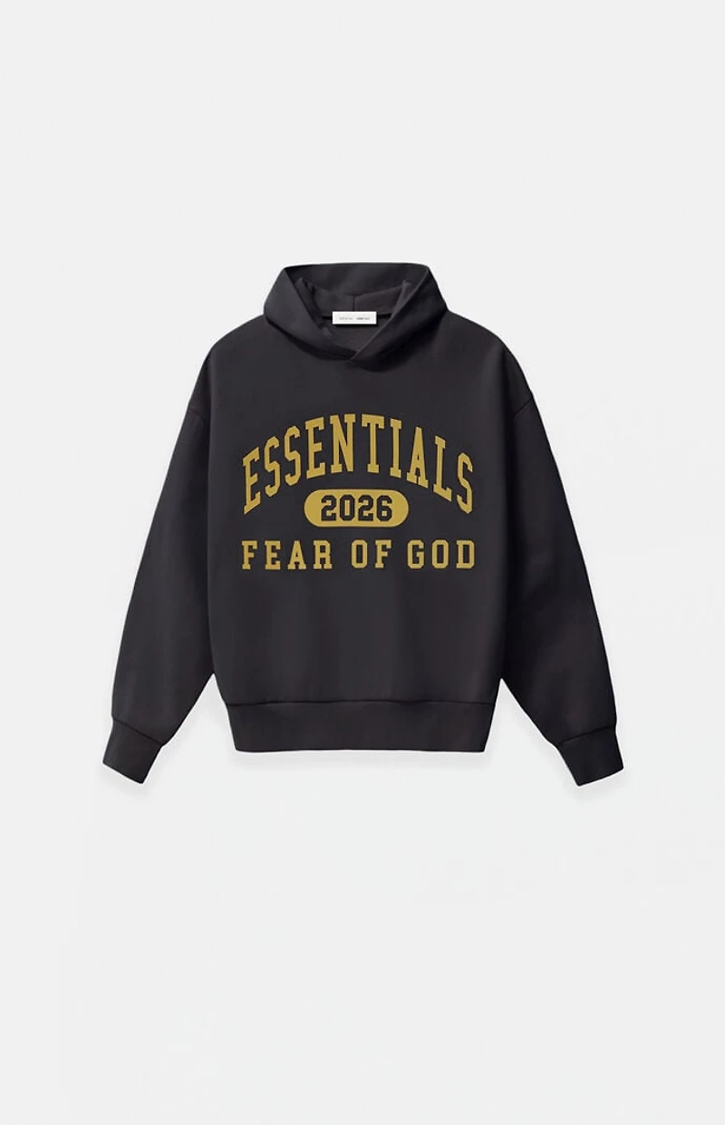 Fear of God ESSENTIALS Kids Vintage Black Classic Hoodie