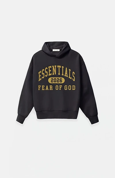 Fear of God ESSENTIALS Kids Vintage Black Classic Hoodie