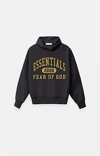 Fear of God ESSENTIALS Kids Vintage Black Classic Hoodie