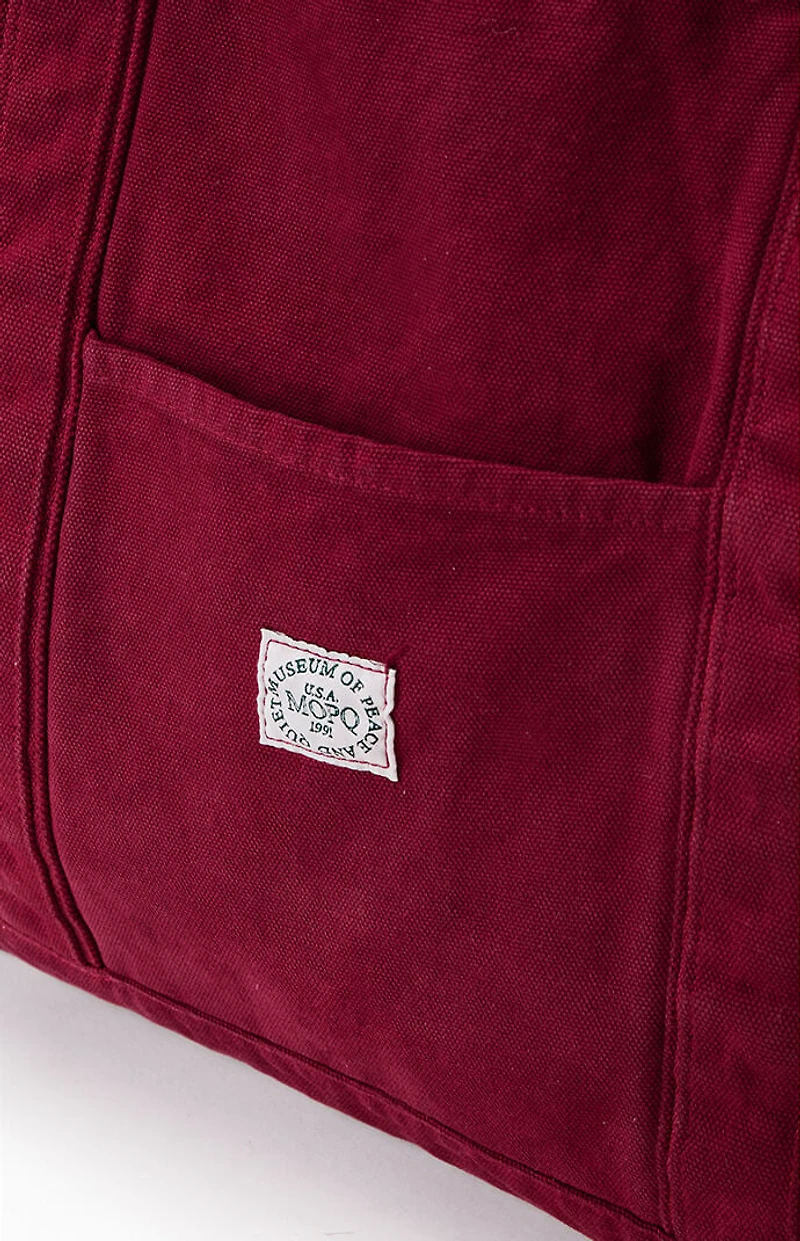 MUSEUM OF PEACE & QUIET Utility Canvas Boat Tote Bag