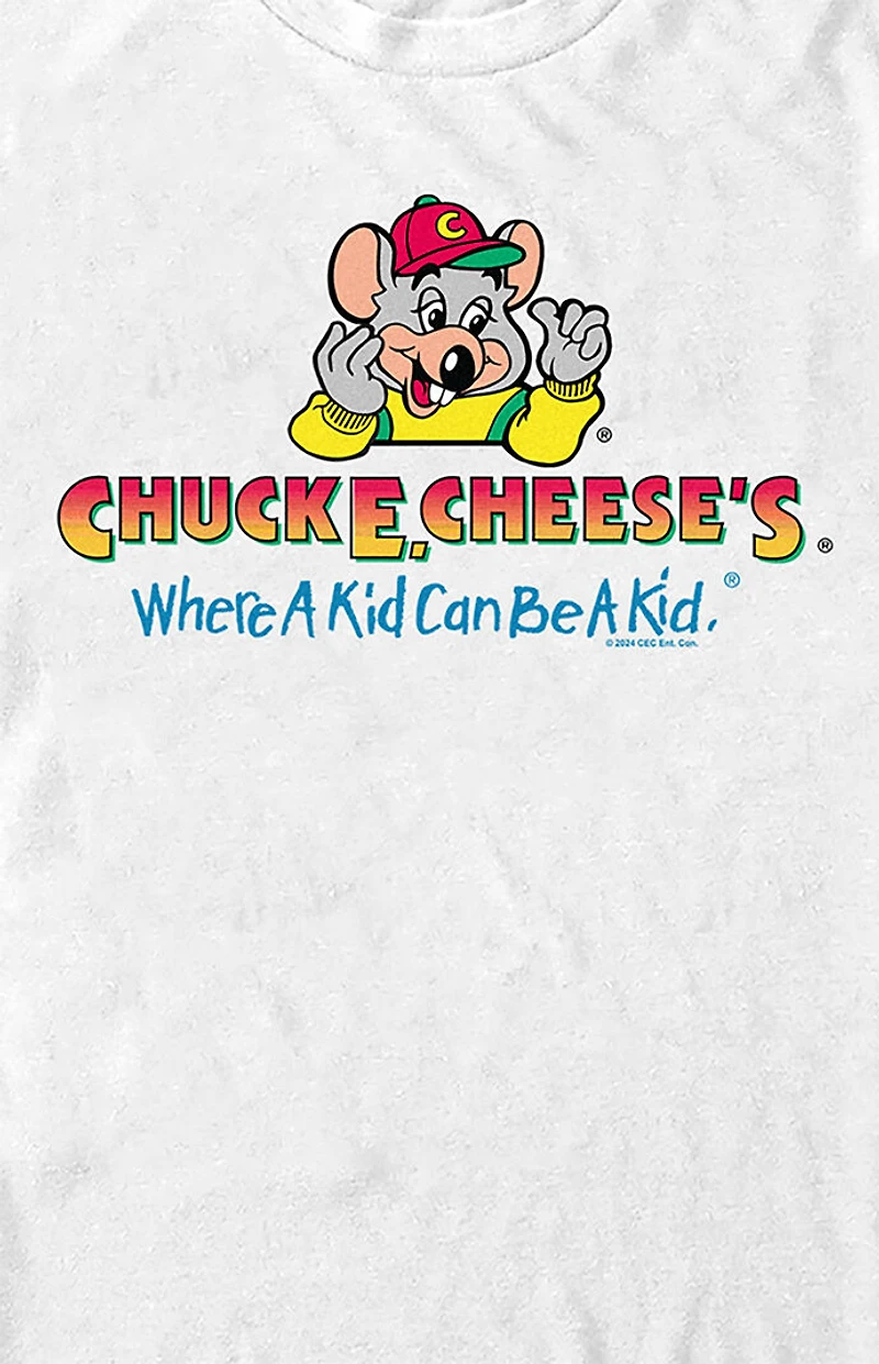 Chuck E. Cheese Where A Kid Can Be T-Shirt