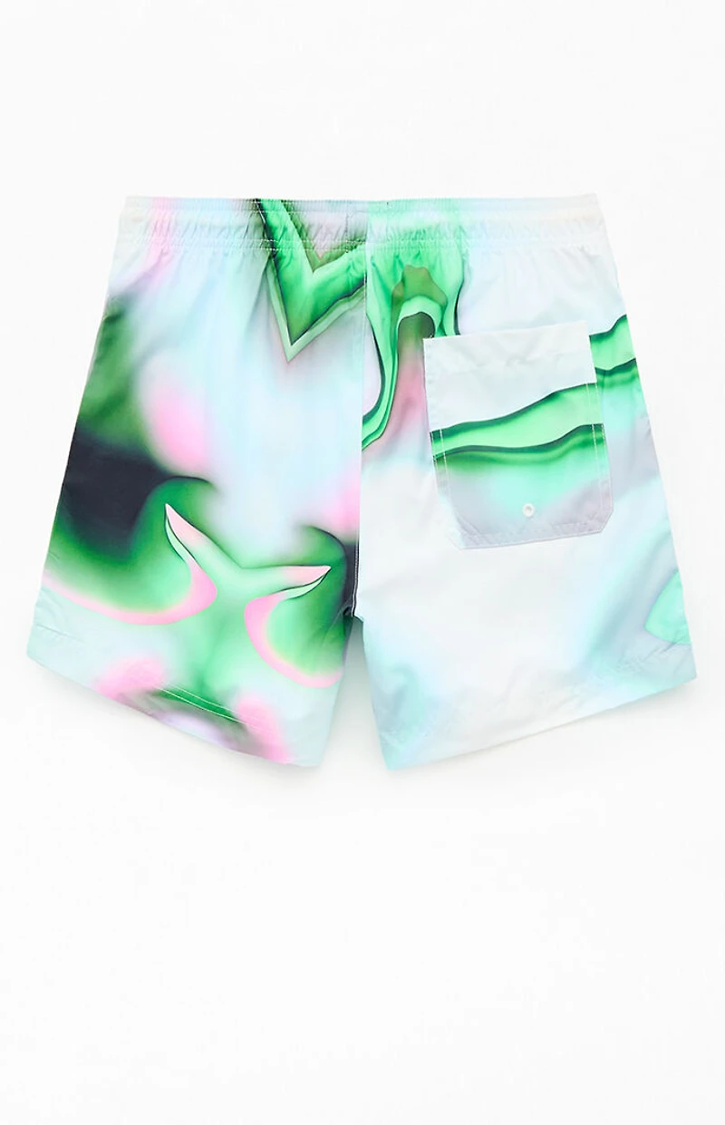 Pacsun Illusion Eco 4.5" Swim Trunks