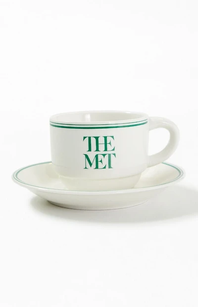 The Met Cafe Espresso Cup & Saucer Set