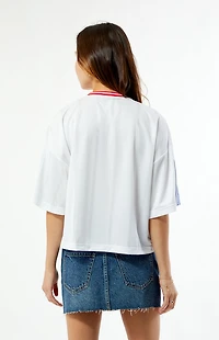 adidas White House of Tiro Nations Short Sleeve Jersey