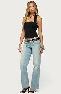Edikted Esmerela Bandage Halter Top