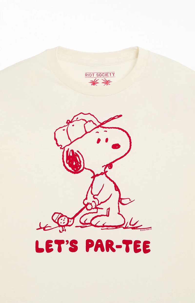 Riot Society Snoopy Let's Par-Tee T-Shirt