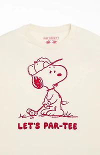 Riot Society Snoopy Let's Par-Tee T-Shirt