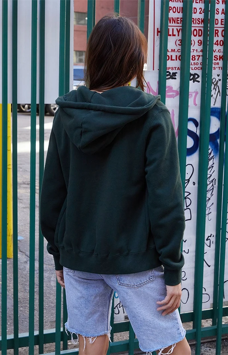 John Galt Green Christy Full Zip Hoodie