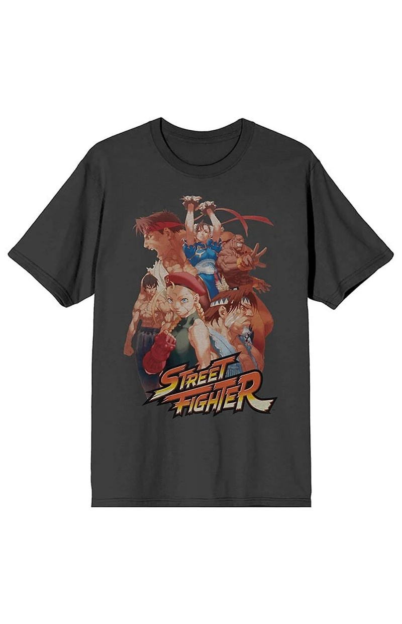 Street Fighter Characters Anime T-Shirt