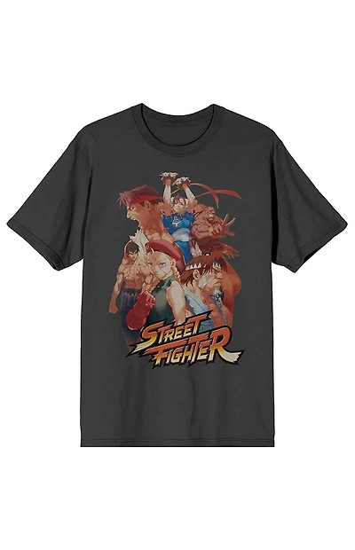 Street Fighter Characters Anime T-Shirt