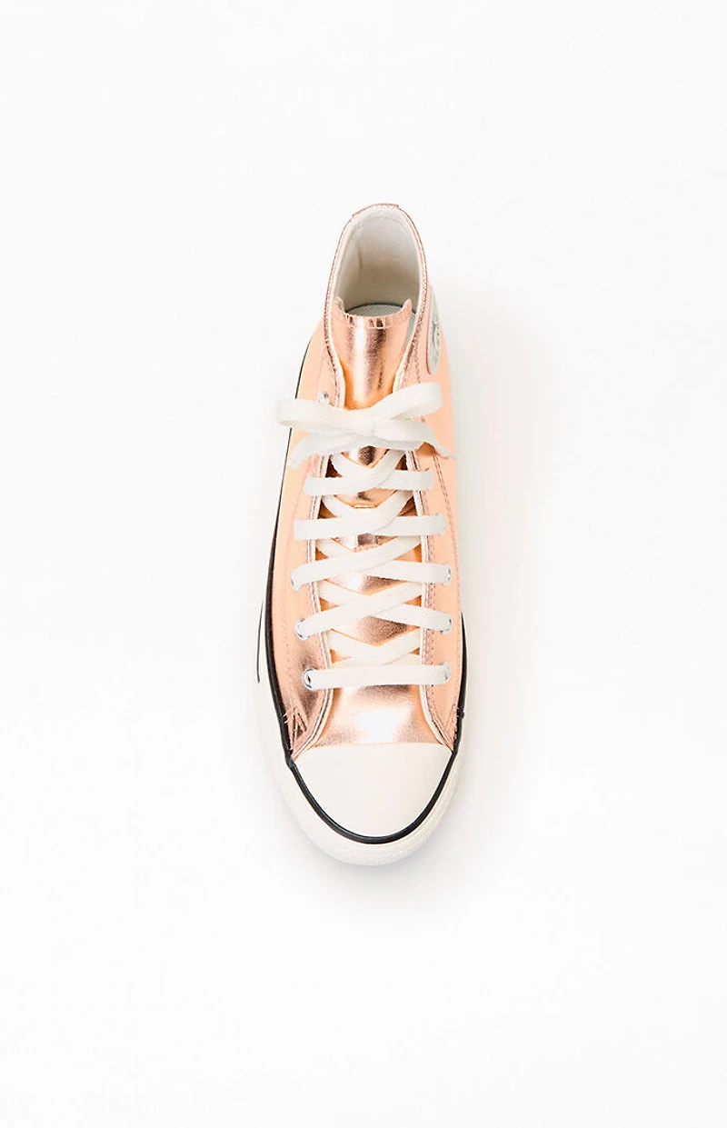 Converse Kids All Star Metallic High Top Shoes