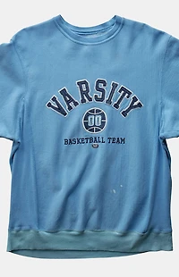 PS VINTAGE 2000s Varsity Basketball Team Crew Neck Sweatshirt