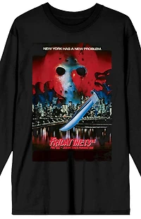 Friday the 13th Jason Voorhees New York City Long Sleeve T-Shirt