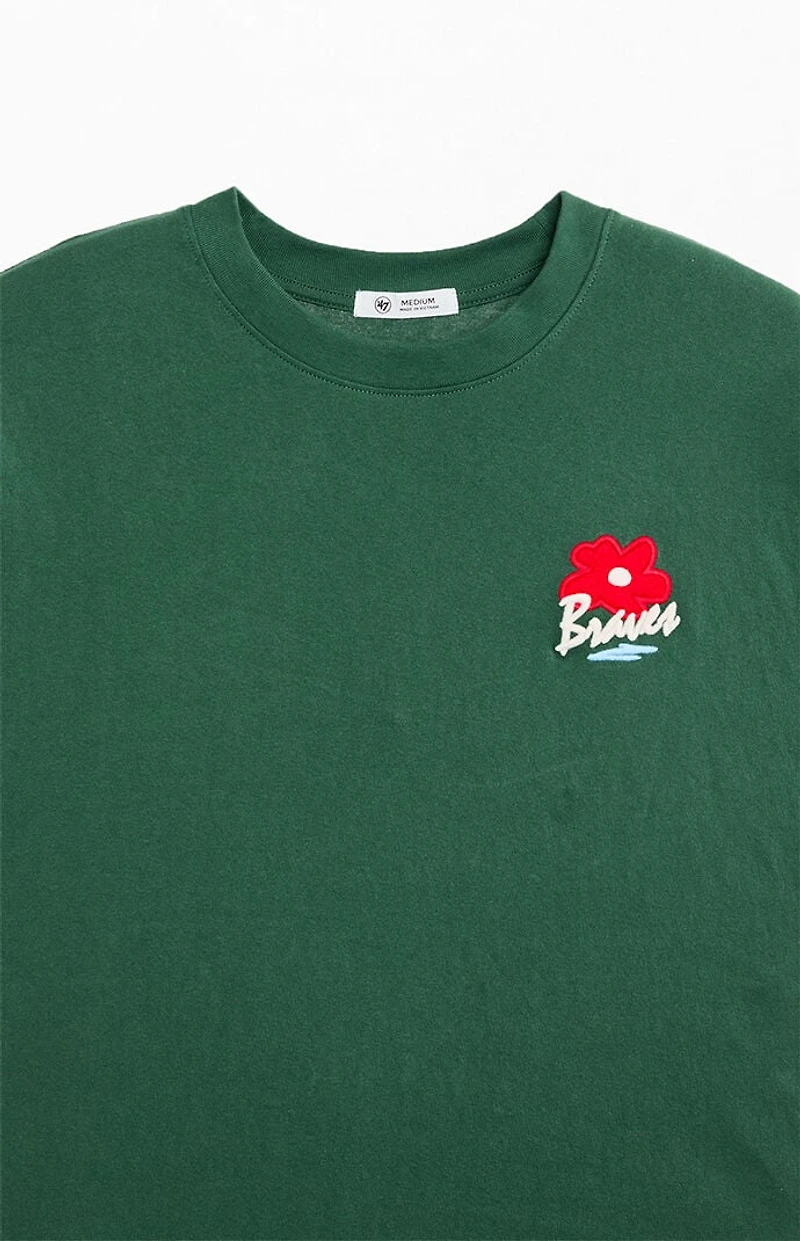 47 Brand Atlanta Braves Gallery Flower T-Shirt