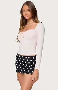 Edikted Orla Peekaboo Lace Cupped Top