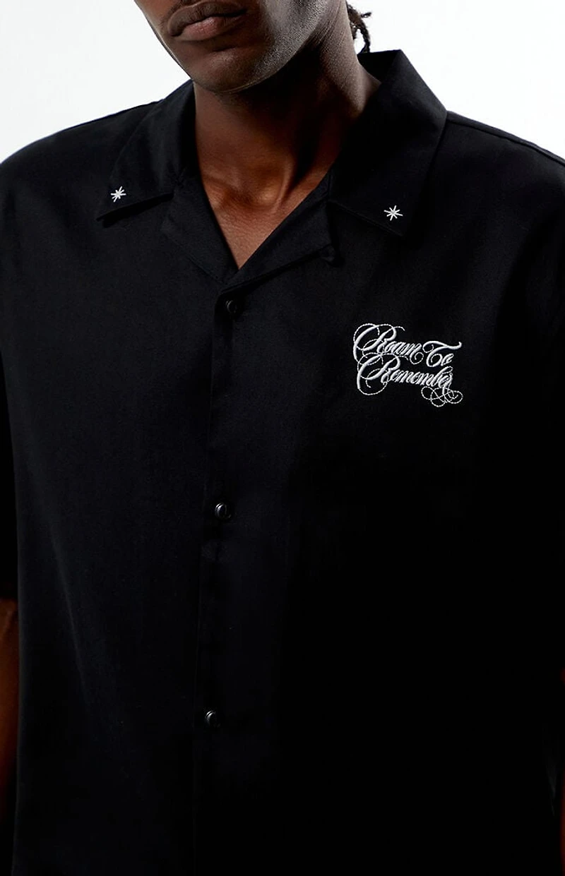 Pacsun Roam To Remember Oversized Resort Camp Shirt