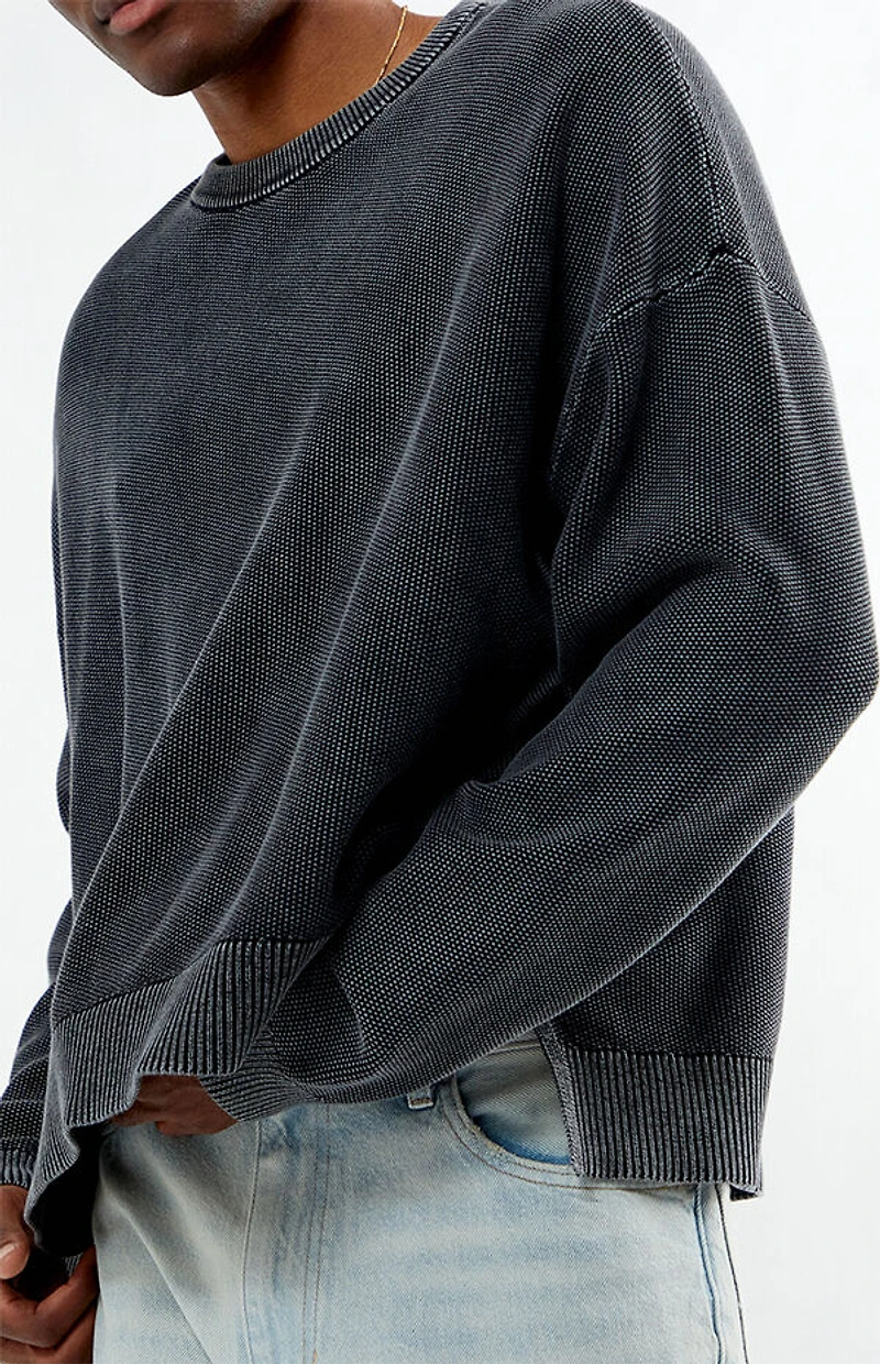 Pacsun Textured Crew Neck Sweater