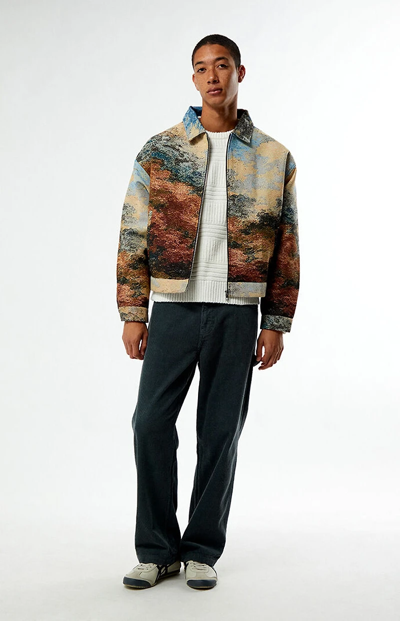 Pacsun Voice Divine Jacquard Gas Jacket