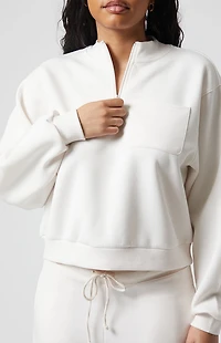 PAC 1980 Active Alta Modal Half Zip Sweatshirt