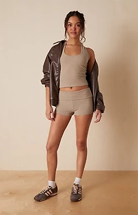 Your Favorite Lila Striped Halter Top