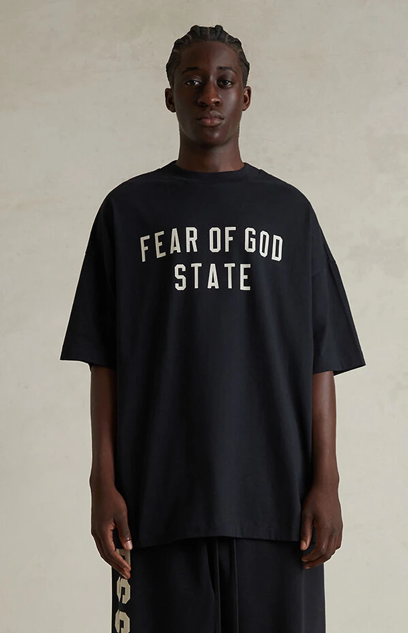 Fear of God ESSENTIALS Jet Black '90s Fit T-Shirt