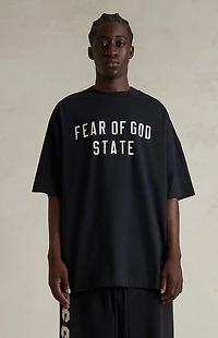 Fear of God ESSENTIALS Jet Black '90s Fit T-Shirt