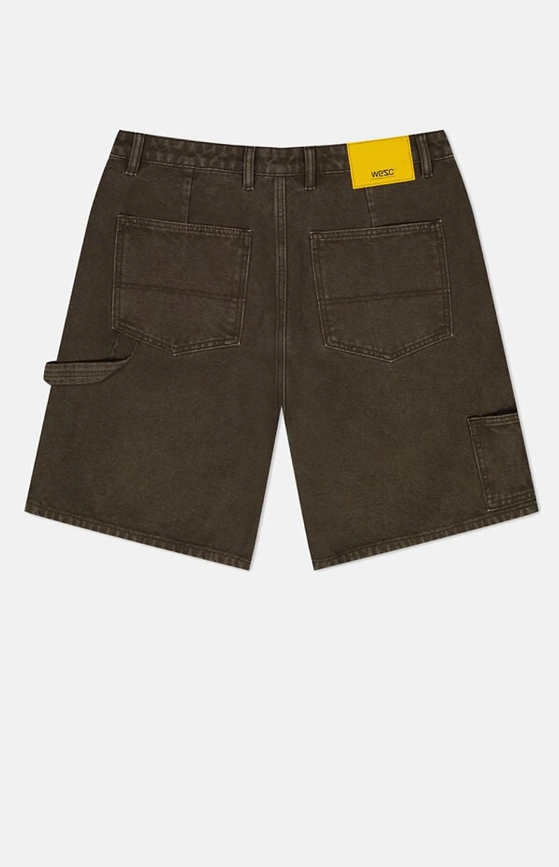 WeSC America Inc Brown Carpenter Baggy Shorts