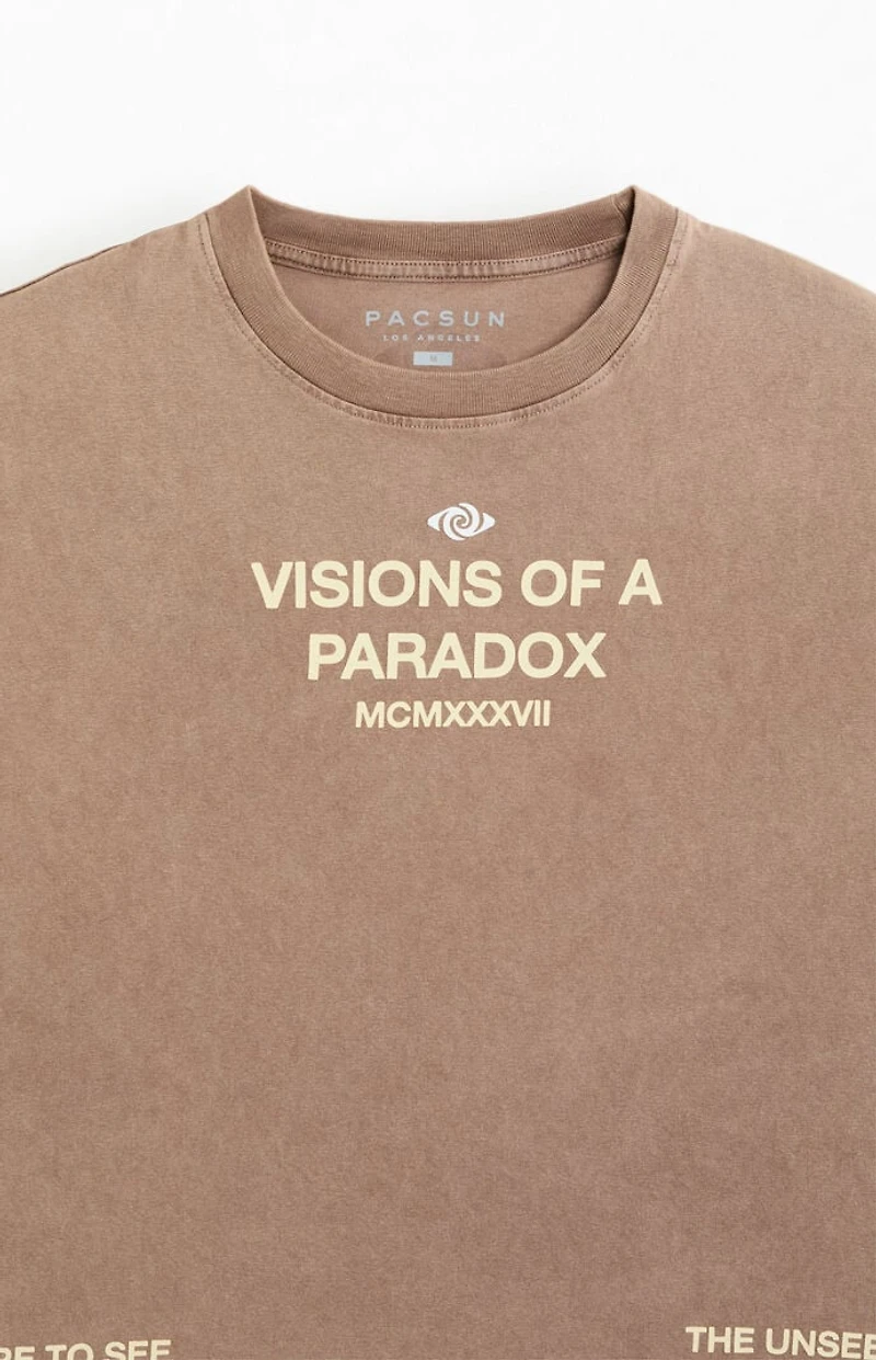 Pacsun Visions Paradox Cropped Boxy T-Shirt
