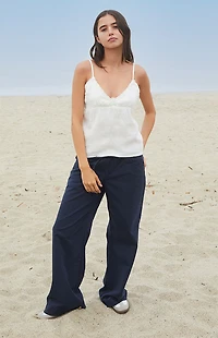 John Galt White Tiffany Tank Top