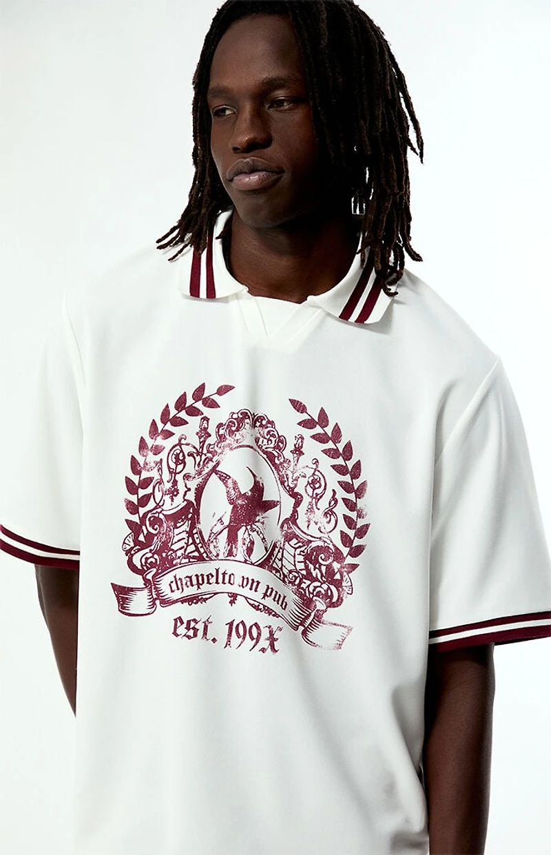Pacsun Cream 199x Short Sleeve Soccer Jersey