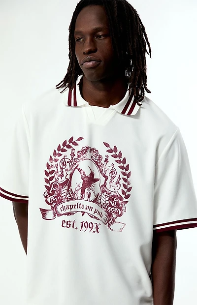 Pacsun Cream 199x Short Sleeve Soccer Jersey