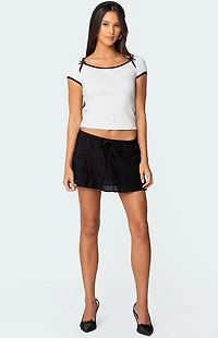 Edikted Lora Tiered Mini Skirt