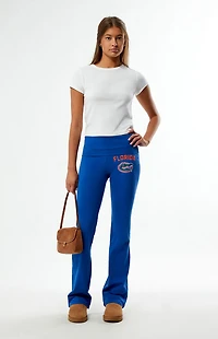 HYPE & VICE Florida Gators Fold-Over Yoga Pants