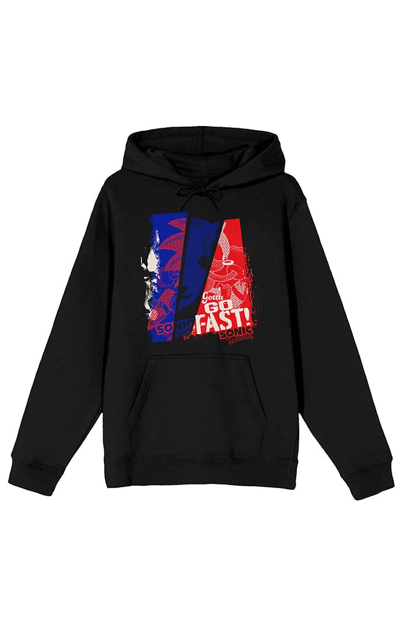 Sonic The Hedgehog Gotta Go Fast Hoodie