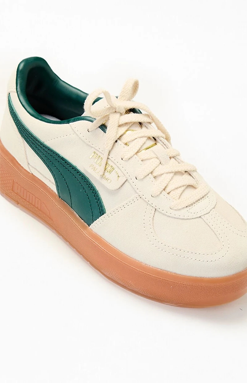 Puma Women's Green Palermo Elevated Sneakers