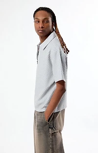 Pacsun Nomad Gray Quarter Zip Shirt